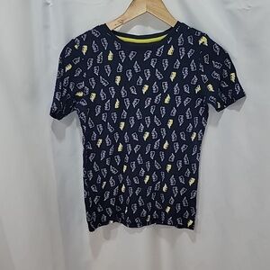 FREE with Purchase GEORGE Lightning Bolt Neon 100% Cotton Short Sleeve